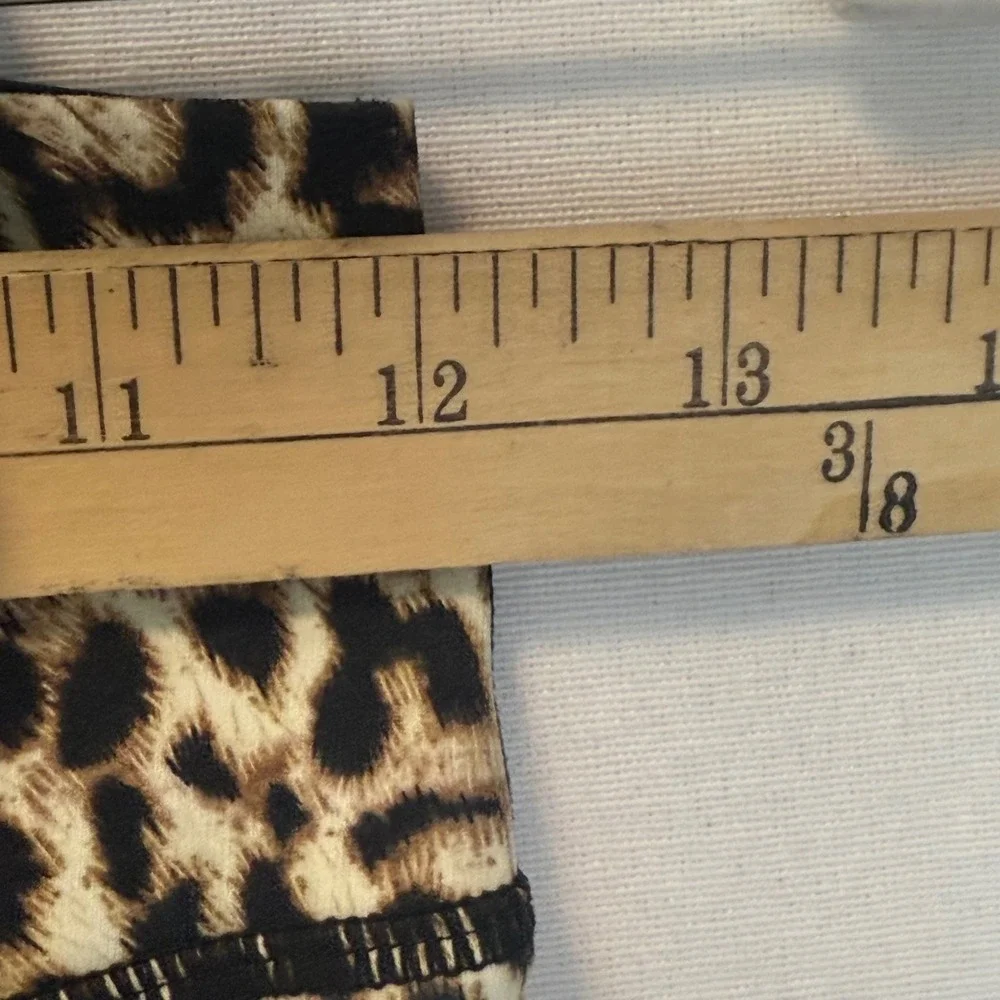 ZYIA Active‎ Leopard Print High Waisted Athletic Leggings Women's Size 6-8